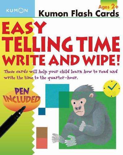 Easy Telling Time Write & Wipe - KUMON