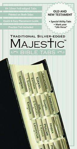 Majestic Traditional Silver-Edged Bible Tabs - Ellie Claire