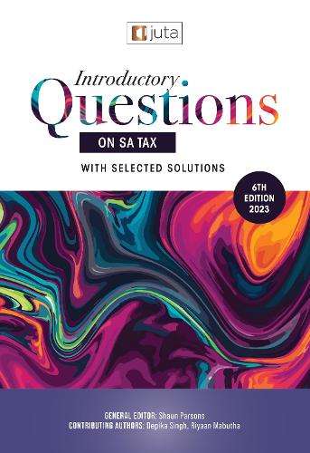 Introductory Questions on SA Tax 6e (2023) - S Parsons et al