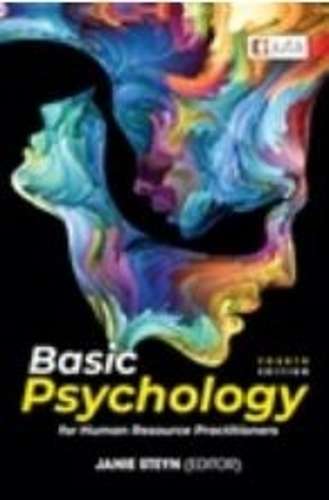 BASIC PSYCHOLOGY FOR HUMAN RESOURCE PRAC SECONDHAND - STEYN,
