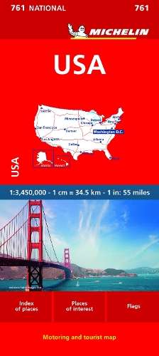 USA - Michelin National Map 761 - Michelin
