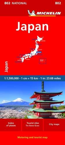 Japan - National Map 802 - Michelin