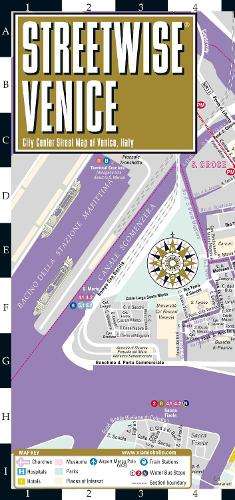 \Streetwise Venice Map - Laminated City Center Street Map of Venice - N"