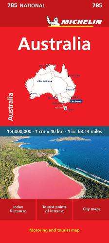 Australia - Michelin National Map 785: Map - Michelin