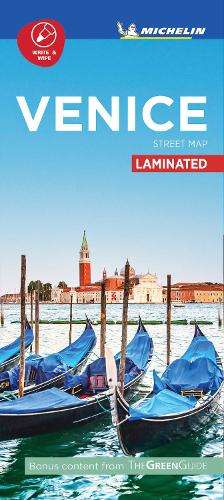 Venice - Michelin City Map 9206: Laminated City Plan - Michelin