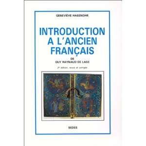 INTRO A LANCIEN FRANCAIS - DELAGE,G