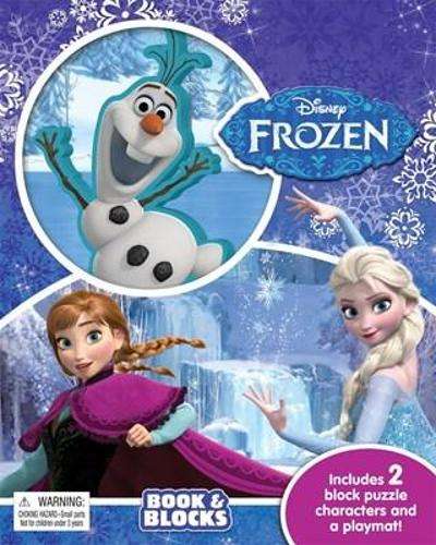 Book & blocks: Frozen - DISNEY