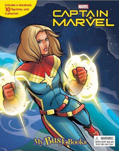 Marvel Captain Marvel: My busy books - MARVELCAPTAINMARVEL