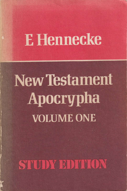 New Testament Apocrypha Volume 1: Study Edition - Secondhand SECONDH - E. Hennecke
