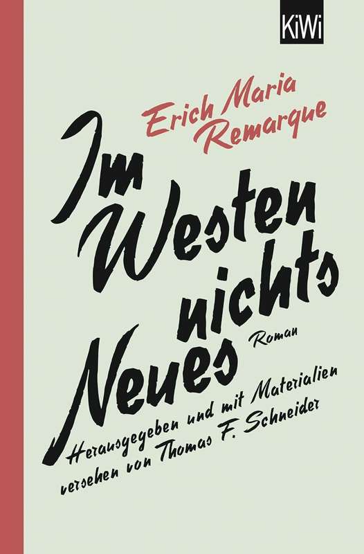 IM WESTEN NICHTS NEUES - RENARQUE,E