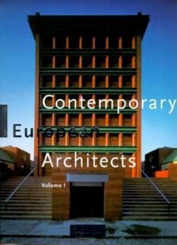 CONTEMPORARY EUROPEAN ARCHITECTS VOL 1 SECONDHAND - AMSONEIT,W