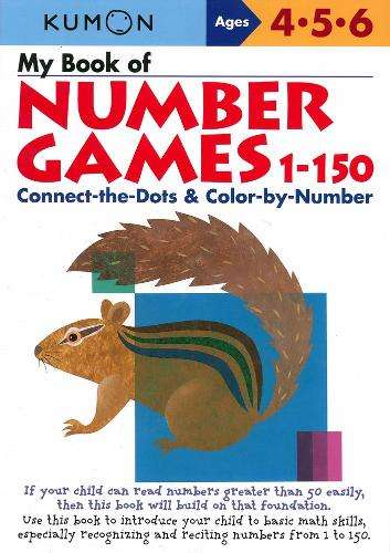My Book Of Number Games 1-150 - Kumon