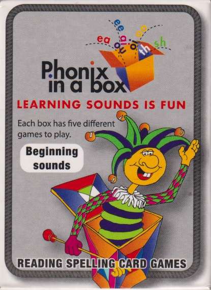 PHONIC FLASHCARDS - PHONIXINABOX