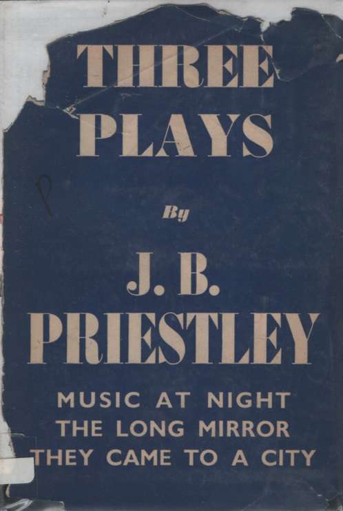 THREE PLAYS SECONDHAND - PRIESTLEY,J