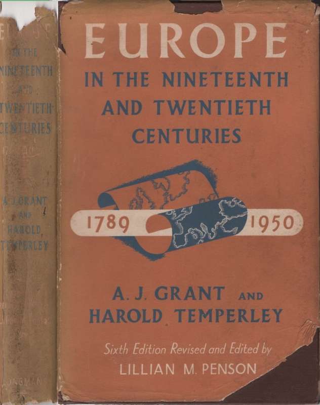 EUROPE IN TH 1NINTH & 20TH CENT SECOND HAND - GRANT,A-TEMPERLEY,H