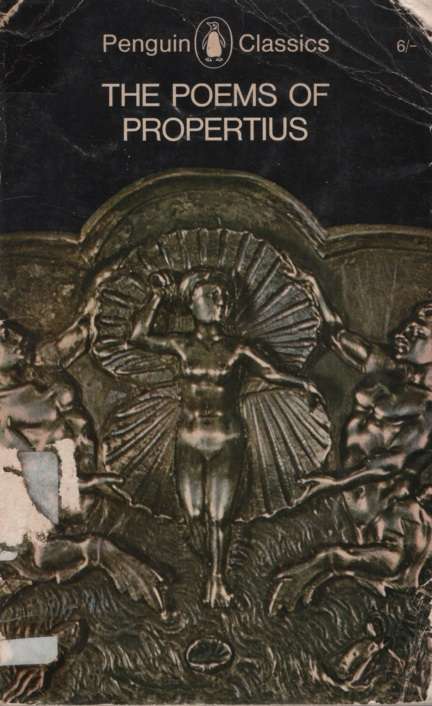 POEMS OF PROPERTIUS SECONDHAND - WATTS,A