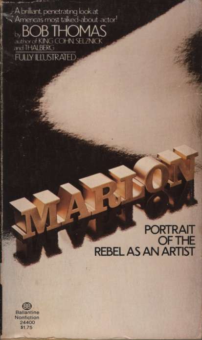 MARLON PORTRAIT OF THE REBEL AS AN ARTIS - THOMAS,B