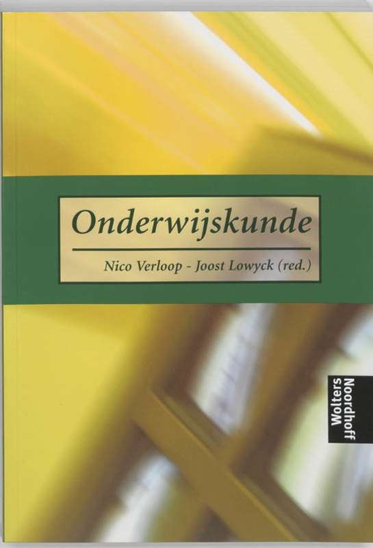 ONDERWIJSKUNDE 2H SECONDHAND - VERLOOP,N