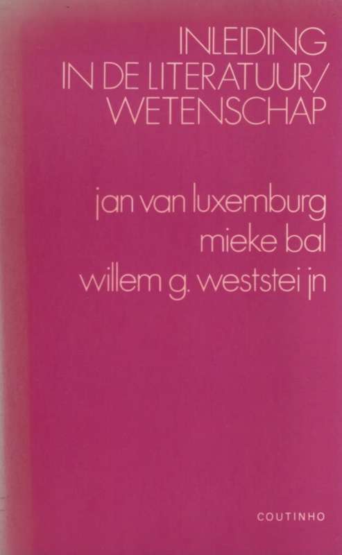 Inleiding in de literatuurweteschap. Second-hand SECONDHAND - Jan van Luxemburg