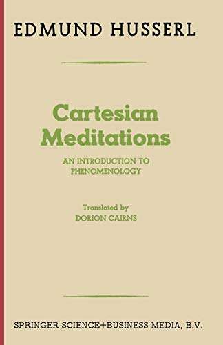Cartesian Meditations - Edmund Husserl