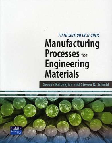 MANUFACTURING PROCESS ENGINEERING 5E 2H SECONDHAND - KALPAKJIAN,S