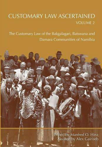 Customary Law Ascertained: Volume 2 - HINZ