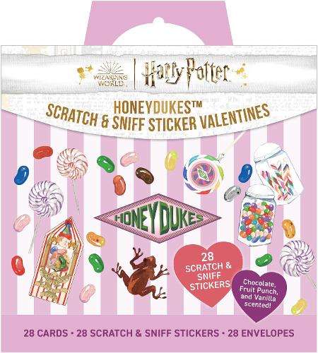 Harry Potter: Honeydukes Scratch & Sniff Sticker Valentines: School  - Insights