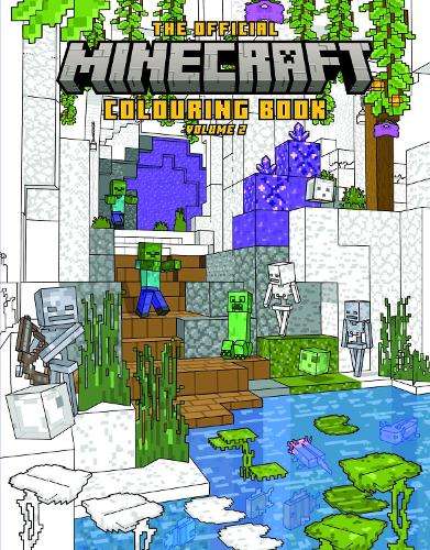 \Official Minecraft Colouring Book - By (author)"