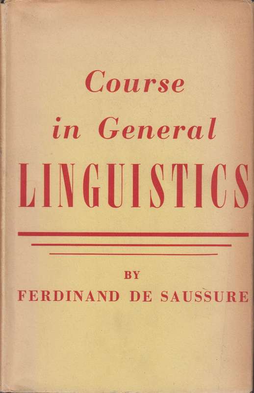 Course in general linguistics SECONDHAND - Ferdinand De Saussure