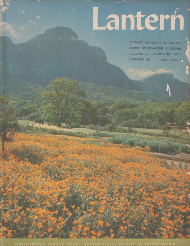 Lantern Volume XIII No 1 September 1963 SECONDHAND - Lantern