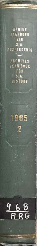Argiefjaar 1965.02 SECONDHAND - Argief