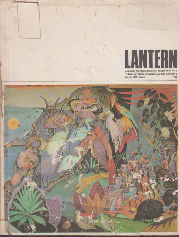 Lantern Volume XVIII No 3 SECONDHAND - S.H.Pellisier