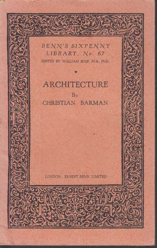 Architecture  SECONDHAND - Christian Barman