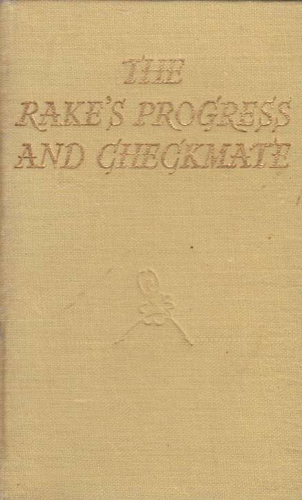 The rake's progress and checkmate SECONDHAND - Marion Robertson
