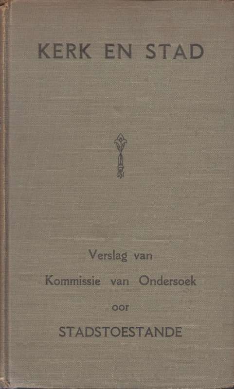 KERK EN STAD SECONDHAND - ALBERTYN,JR