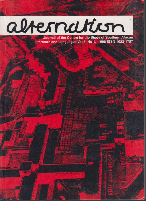 Alteration journal vol 5 no1 1998 SECONDHAND - Shane Moran