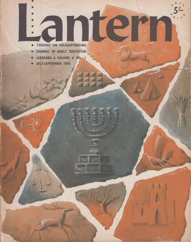 Lantern volume 6 No2 July-sep 1956 SECONDHAND - Lantern