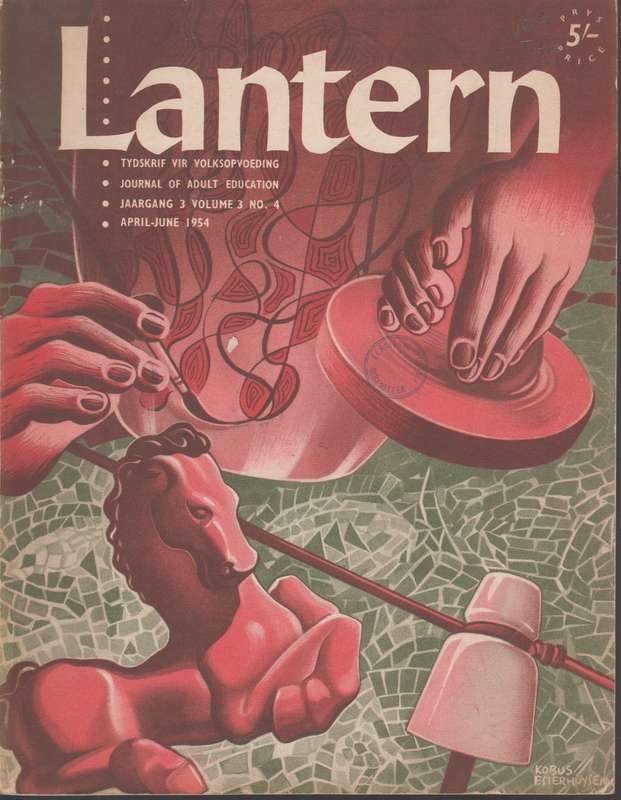 Lantern volume 3 No 4 April -June 1954 SECONDHAND - Lantern