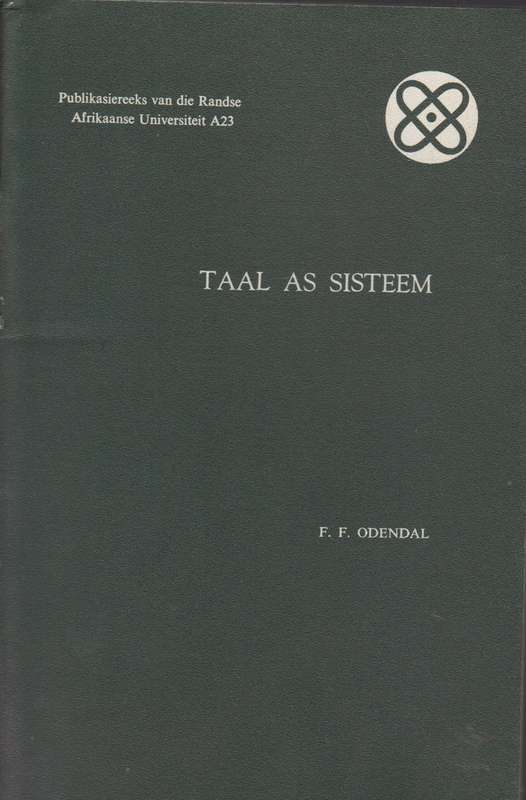 Taal as sisteem SECONDHAND - F.FOdendal