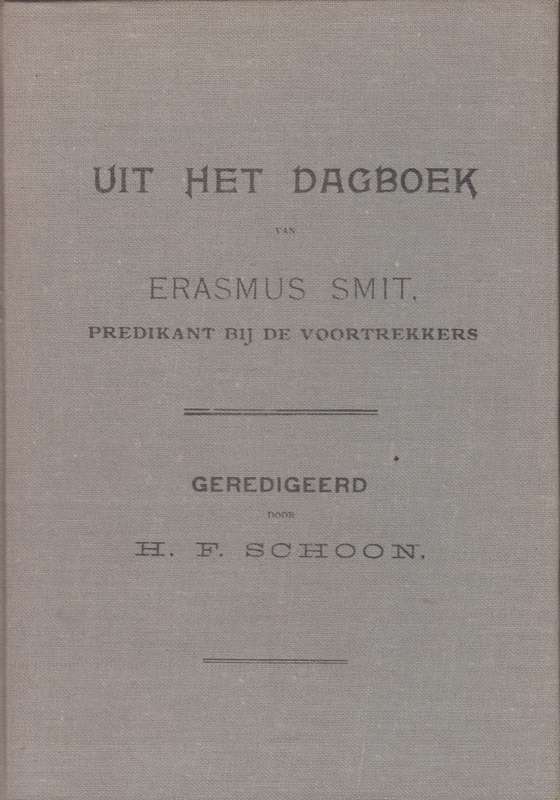Uit het dagboek  SECONDHAND - Erasmus Smit