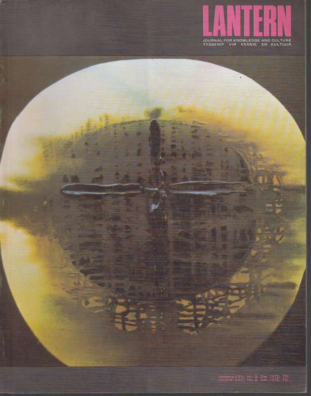 Lantern volume XXII No 2 Dec 1972 SECONDHAND - Lantern