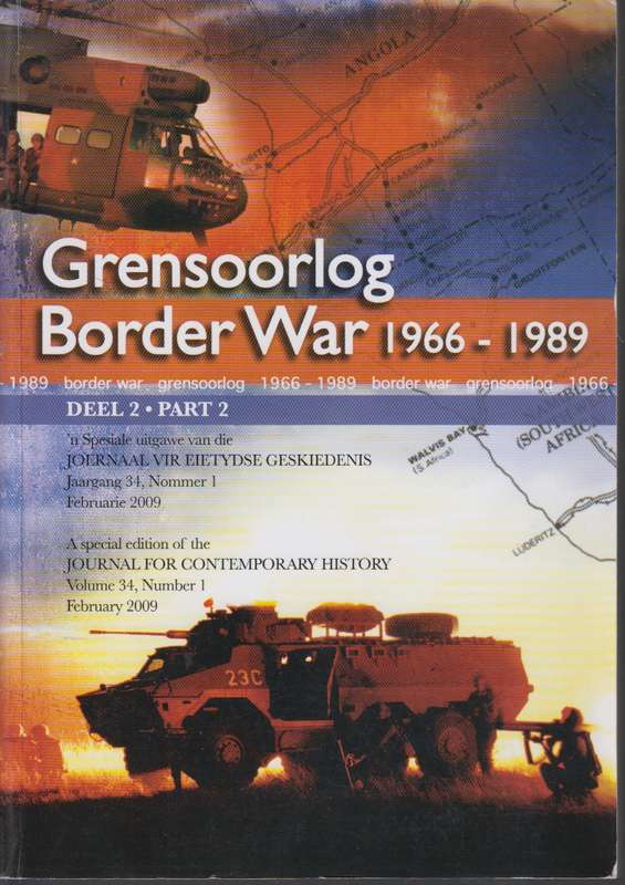 Grensoorlog border war 1966-1989 SECONDHAND - Leo Barnard