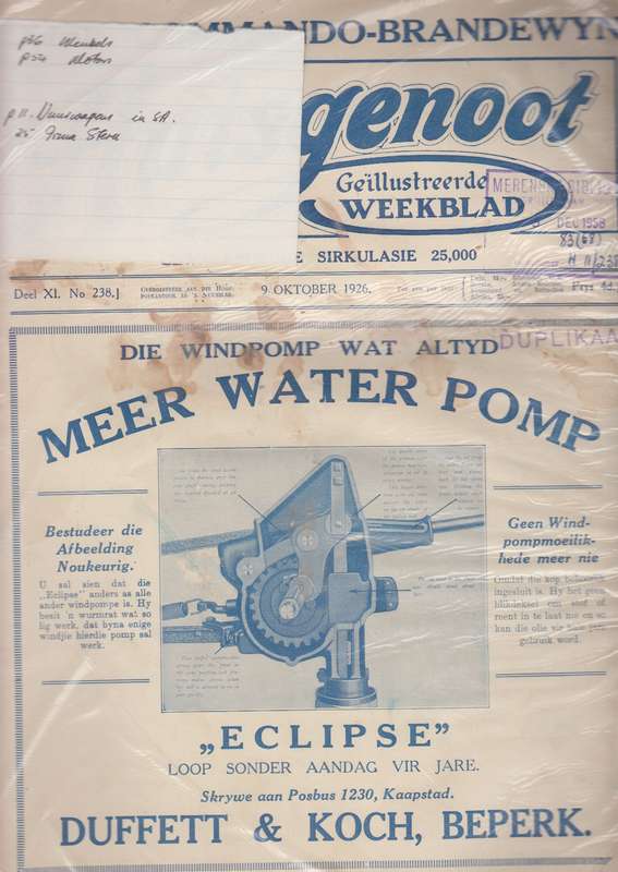 Die huisgenoot Deel Xi No 238 9 Oktober 01926 SECONDHAND - Huisgenoot