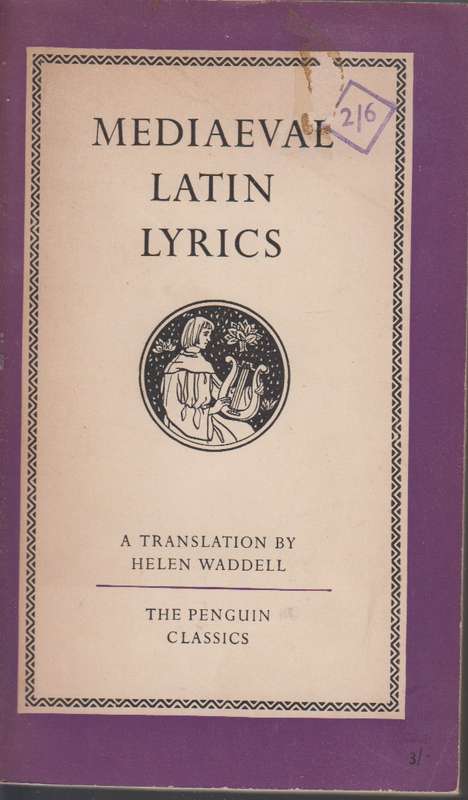 Mediaeval latin lyrics SECONDHAND - Helen Waddell