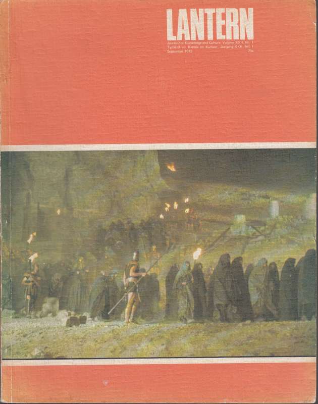Lantern Volume XXII No1 September 1972 SECONDHAND - Lantern