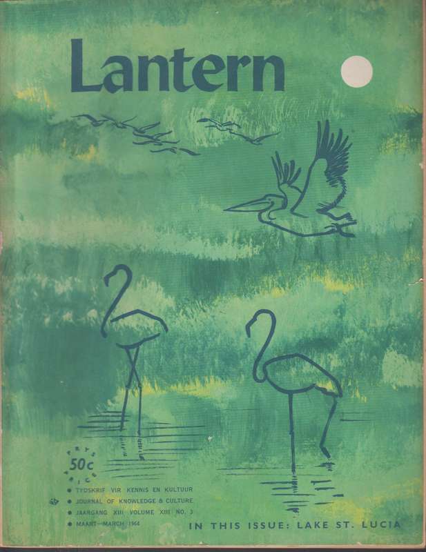 Lantern in this issue lake st. lucia SECONDHAND - Vivian C