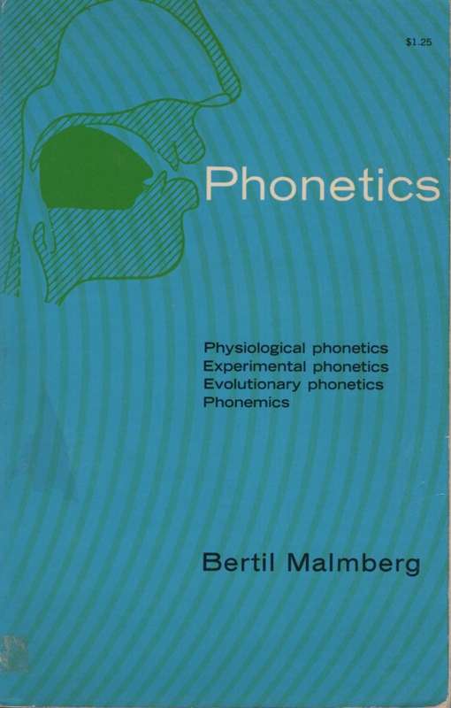 Phonetics. Second-hand SECONDHAND - Bertil Malmberg