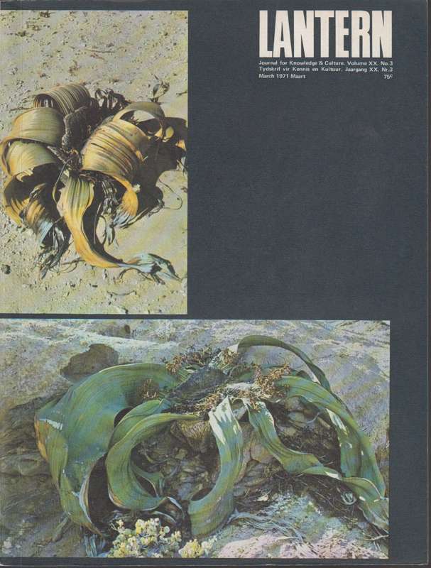 Lantern Volume XX No3 March 1971 SECONDHAND - Lantern