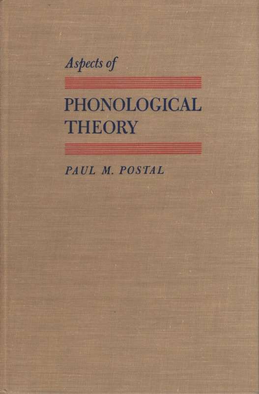 ASPECTS OF PHONOLOGICAL THEORY HC 2H SECONDHAND - POSTAL,P