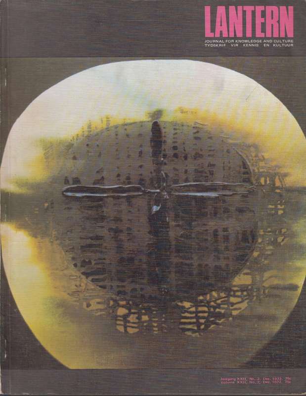 Lantern volume XXII No 2 December 1972 SECONDHAND - Lantern